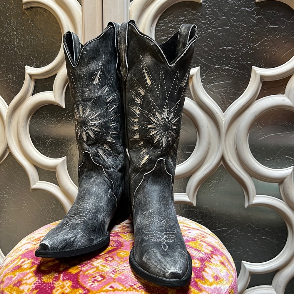 DAN POST Starburst Cowboy Boots